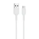 کابل میکرو یو اس بی فست شارژ 3 آمپر Wekome Upine WDC-136 طول 1 متر