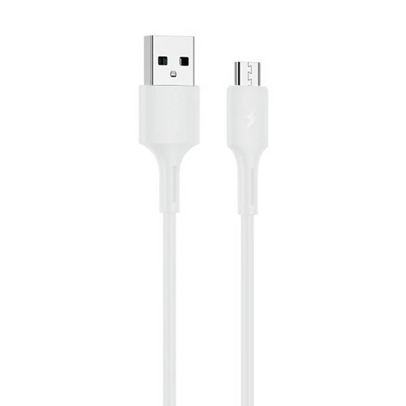 کابل میکرو یو اس بی فست شارژ Wekome Upine WDC-136 3A 1m