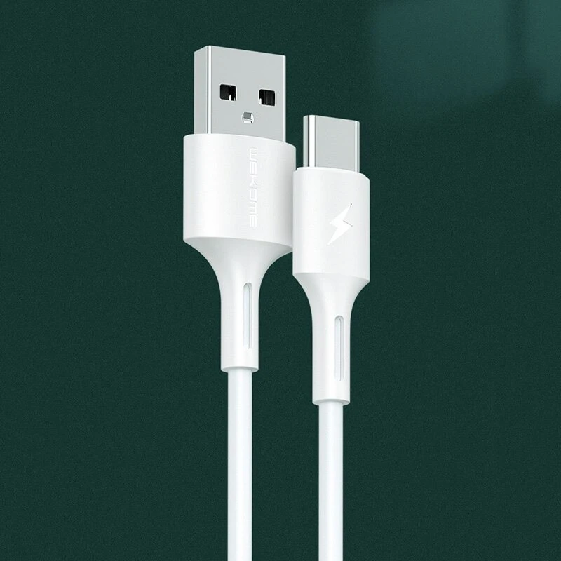 کابل تایپ سی فست شارژ 3 آمپر Wekome Upine WDC-136 طول 1 متر