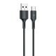کابل تایپ سی فست شارژ 3 آمپر Wekome Upine WDC-136 طول 1 متر
