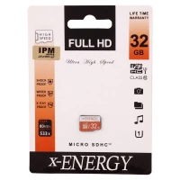 رم میکرو 32 گیگ ایکس انرژی X-Energy 533X U1 C10 80MB/s