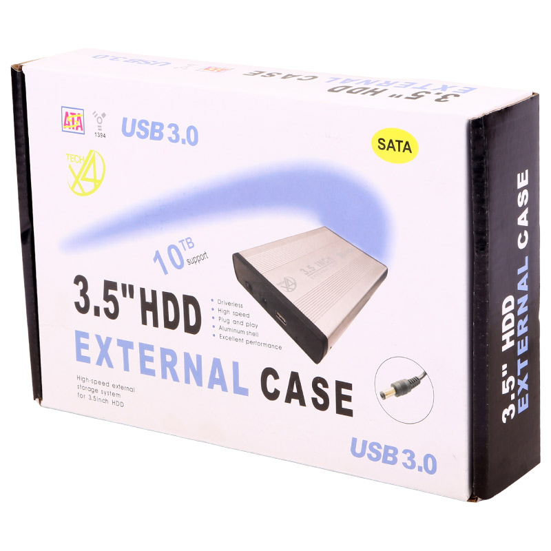 باکس هارد 3.5 اینچی HDD ایکس فورتک ET-H3531 + آداپتور