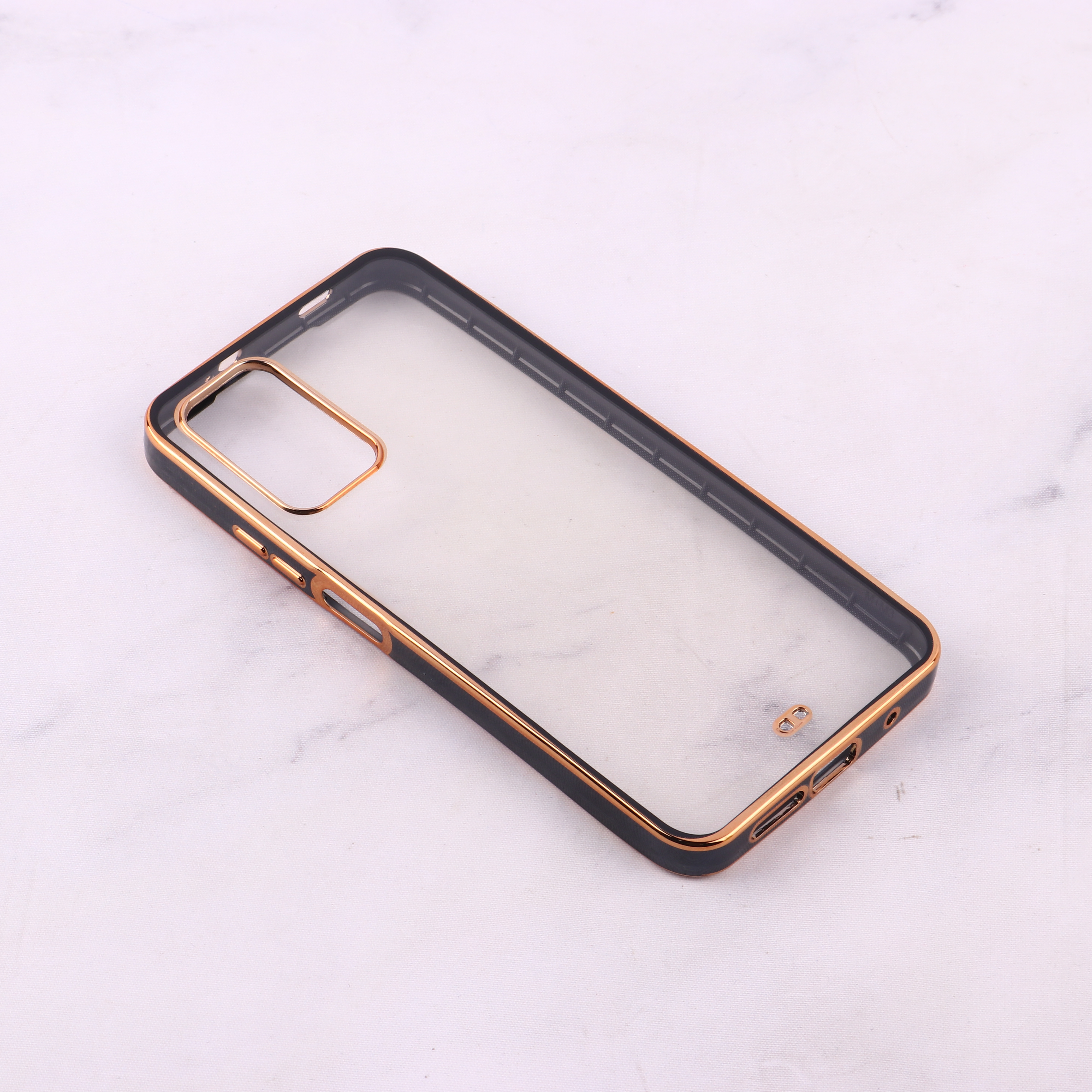 قاب Chrome دور طلایی Xiaomi Poco M3 / Redmi 9T