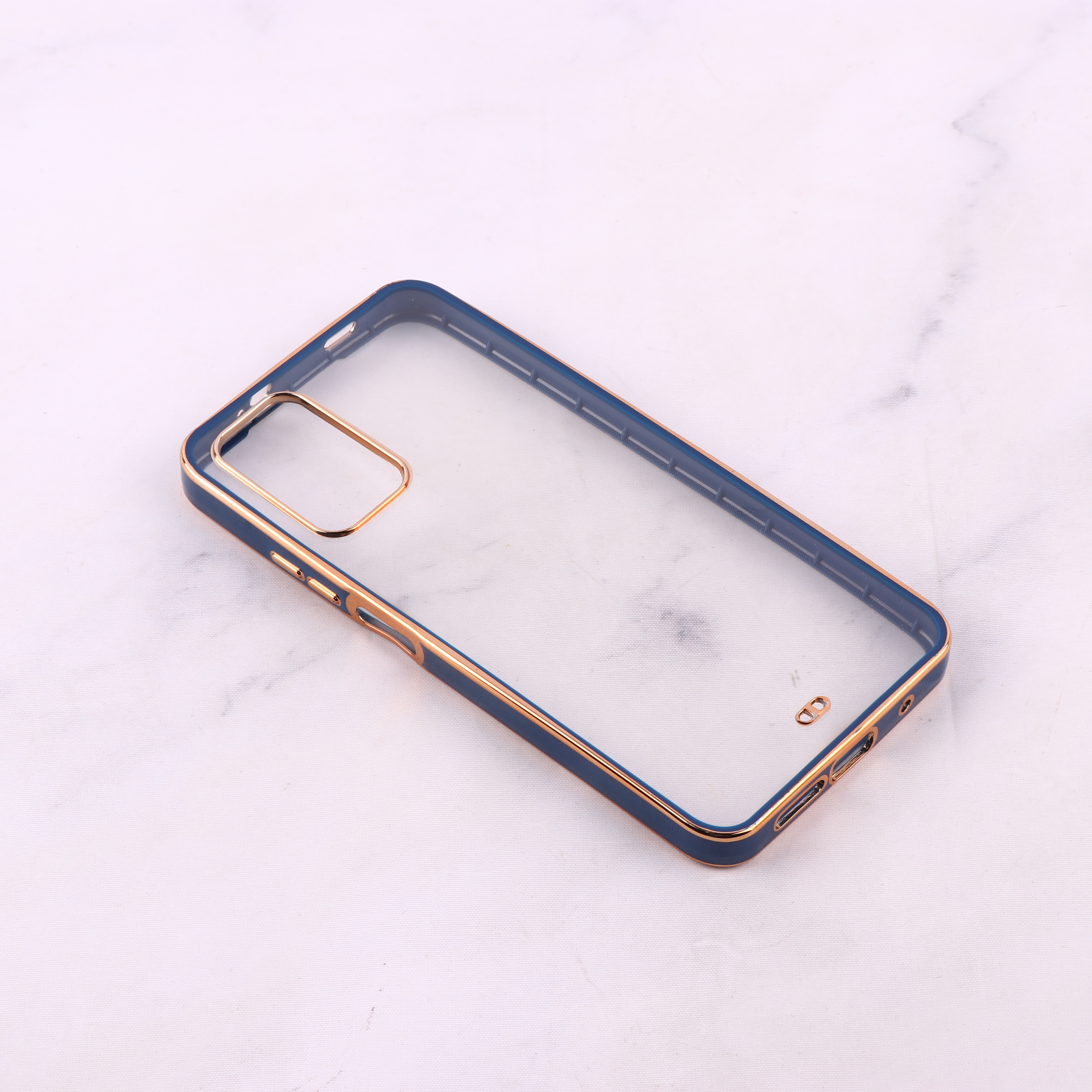 قاب Chrome دور طلایی Xiaomi Poco M3 / Redmi 9T
