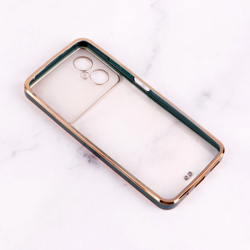 قاب Chrome دور طلایی محافظ لنزدار Xiaomi Poco M4