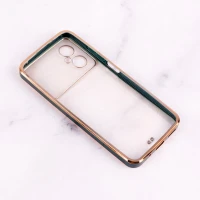 قاب Chrome دور طلایی محافظ لنزدار Xiaomi Poco M4