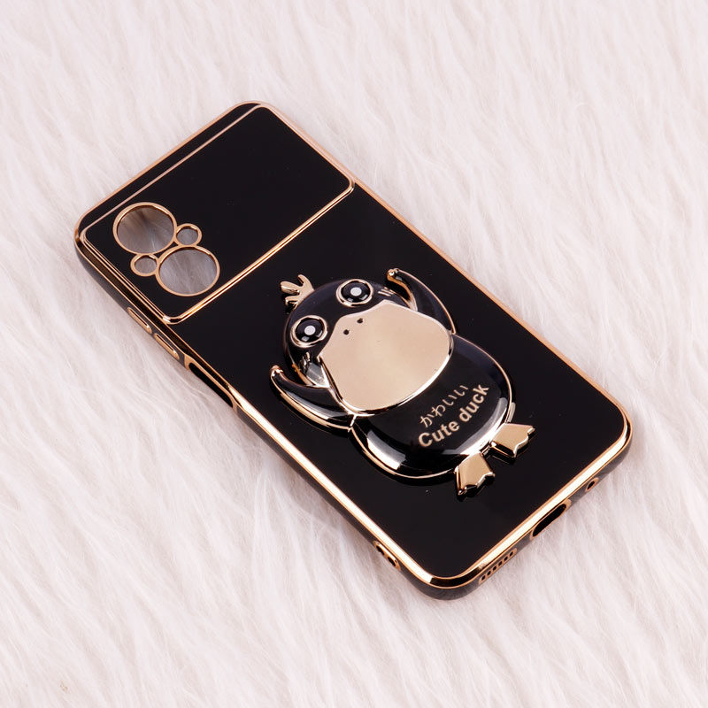 قاب My Case استند Cute Duck محافظ لنزدار Xiaomi Poco M5