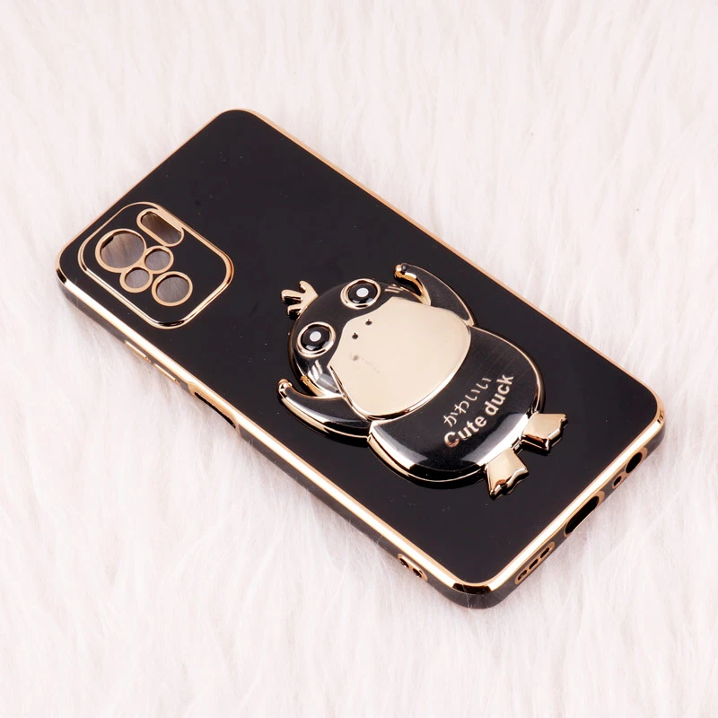 قاب My Case استند Cute Duck محافظ لنزدار Xiaomi Redmi Note 10 4G / Poco M5s