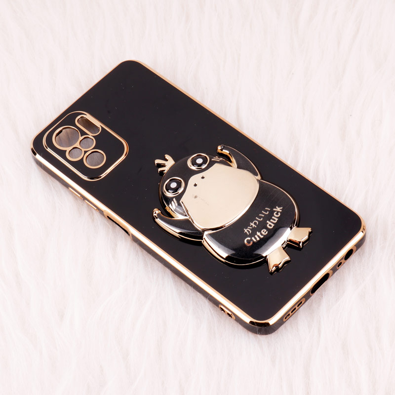 قاب My Case استند Cute Duck محافظ لنزدار Xiaomi Redmi Note 10 4G / Poco M5s