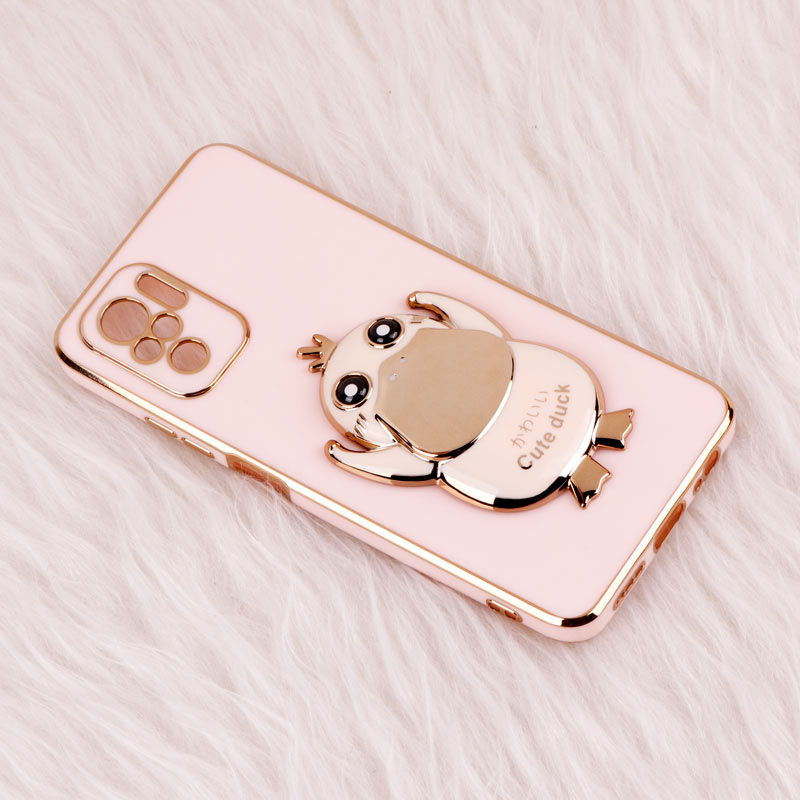 قاب My Case استند Cute Duck محافظ لنزدار Xiaomi Redmi Note 10 4G / Poco M5s
