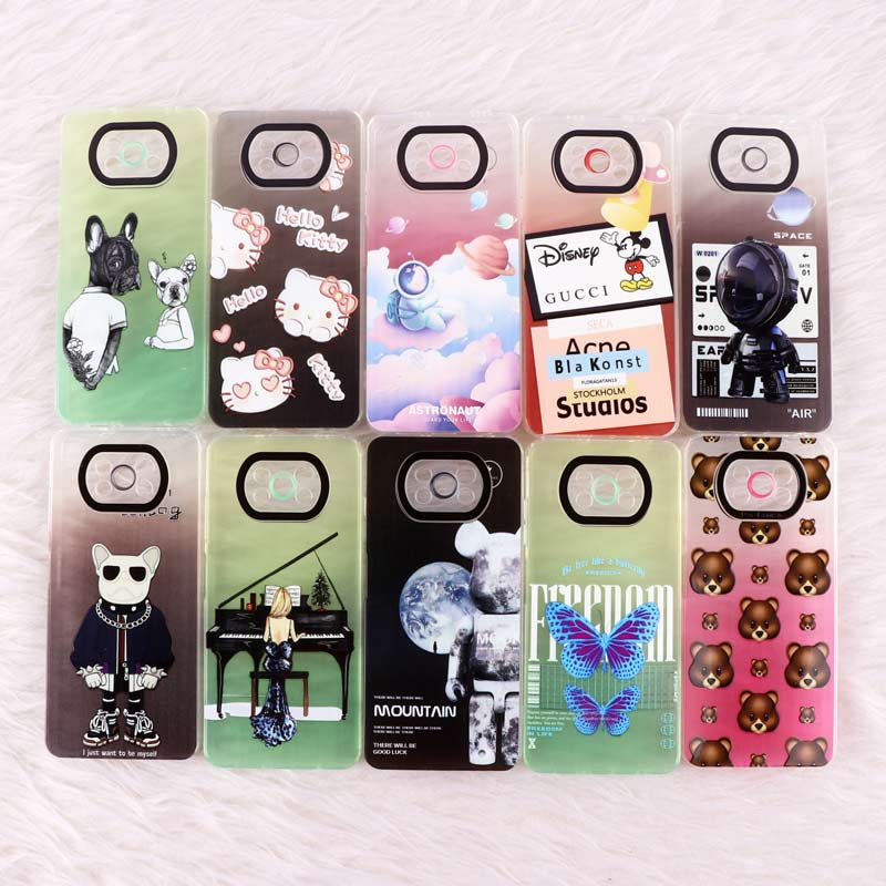 قاب ژله ای فانتزی محافظ لنزدار Xiaomi Poco X3