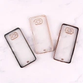 قاب Chrome دور طلایی محافظ لنزدار Xiaomi Poco X3