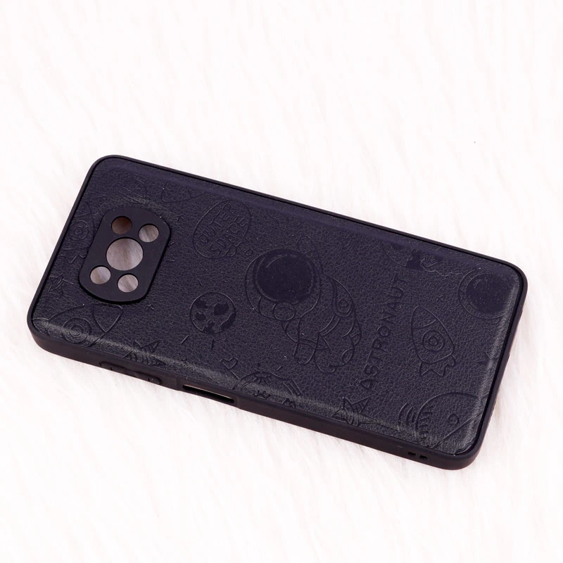 قاب ضد ضربه چرمی Astronaut محافظ لنزدار Xiaomi Poco X3