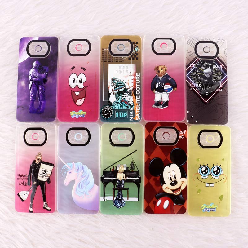قاب ژله ای فانتزی محافظ لنزدار Xiaomi Poco X3