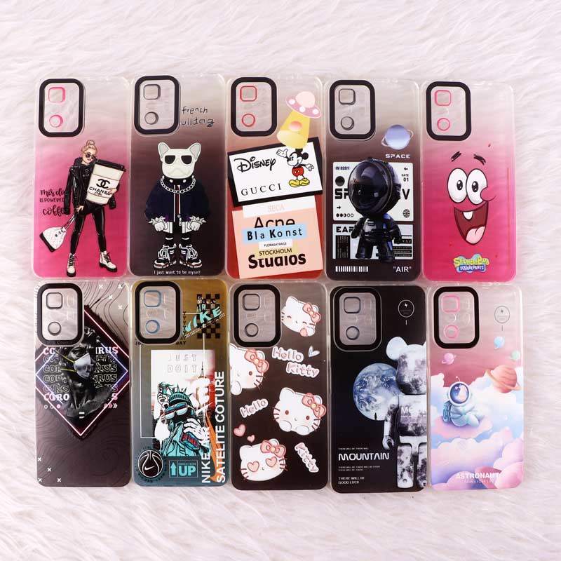 قاب ژله ای فانتزی محافظ لنزدار Xiaomi Poco X3 GT