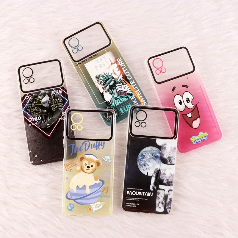 قاب ژله ای شیائومی Poco X4 Pro 5G فانتزی محافظ لنزدار