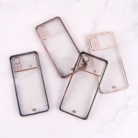 قاب Chrome دور طلایی محافظ لنزدار Xiaomi Poco X4 Pro 5G
