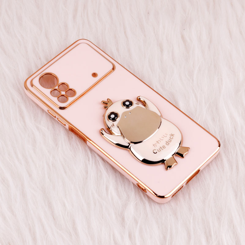 قاب My Case استند Cute Duck محافظ لنزدار Xiaomi Poco X4 Pro 5G