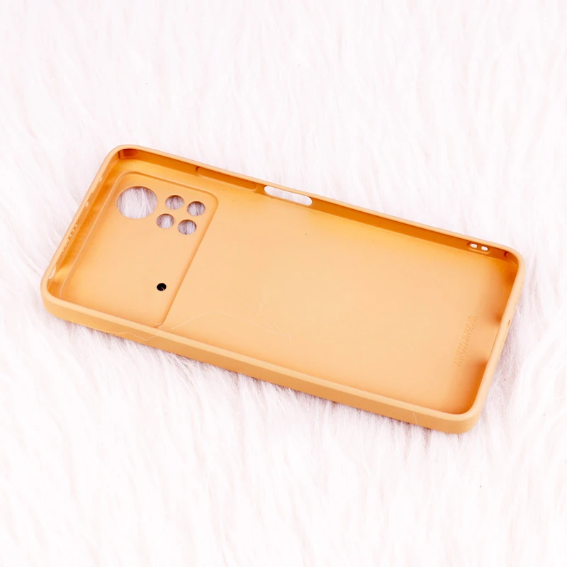 قاب ضد ضربه چرمی Astronaut محافظ لنزدار Xiaomi Poco X4 Pro 5G