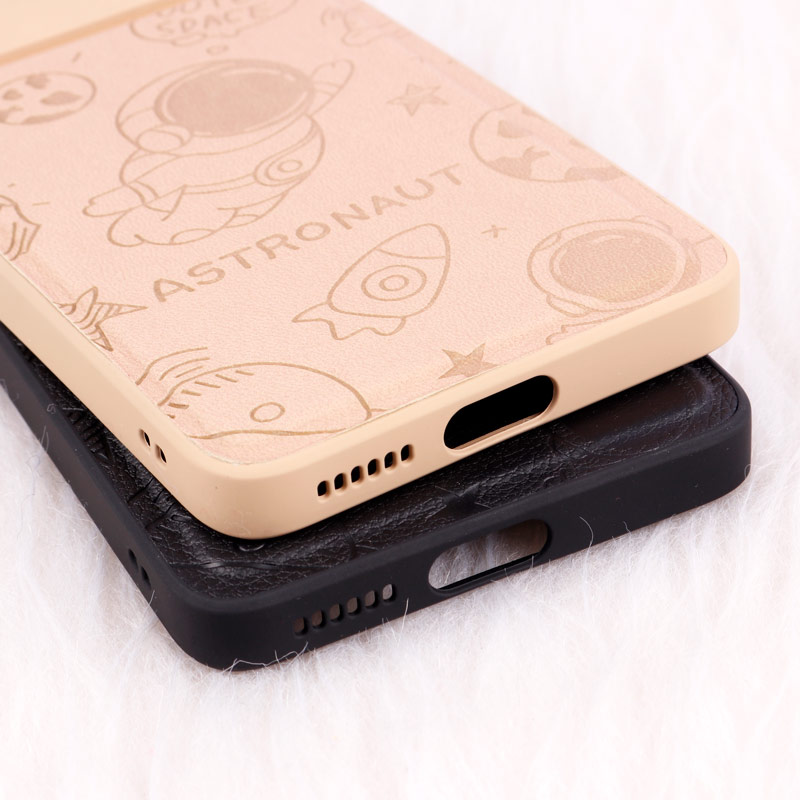 قاب ضد ضربه چرمی Astronaut محافظ لنزدار Xiaomi Poco X4 Pro 5G