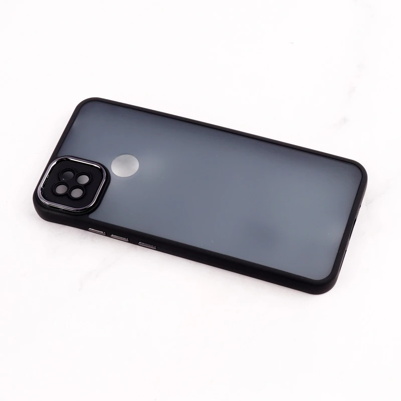 قاب PC شیائومی Redmi 10A متال ایرون پشت مات محافظ لنزدار