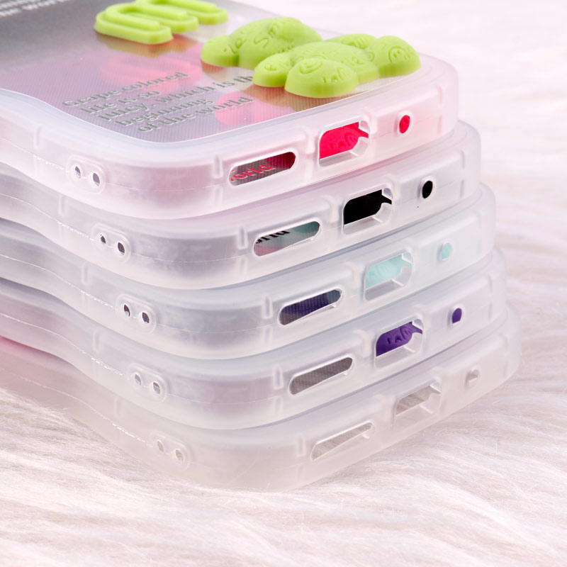 قاب شیائومی Redmi 10C عروسکی برجسته دو رنگ محافظ لنزدار