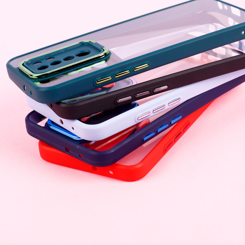 قاب PC شیائومی Redmi 9 متال ایرون محافظ لنزدار