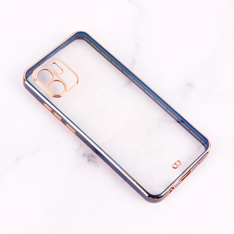 قاب Chrome دور طلایی محافظ لنزدار Xiaomi Redmi A1