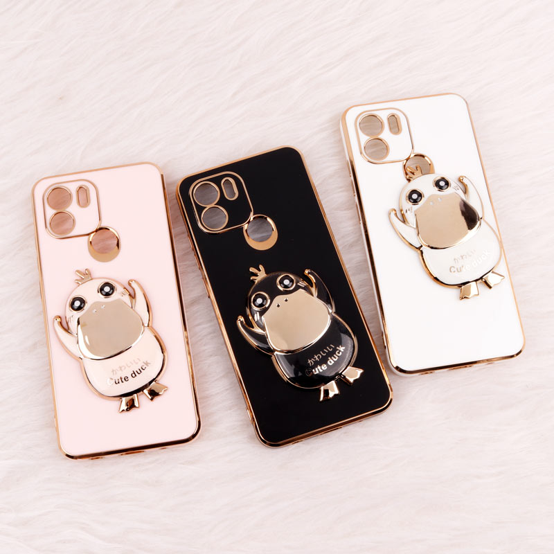 قاب My Case استند Cute Duck محافظ لنزدار Xiaomi Redmi A1 Plus
