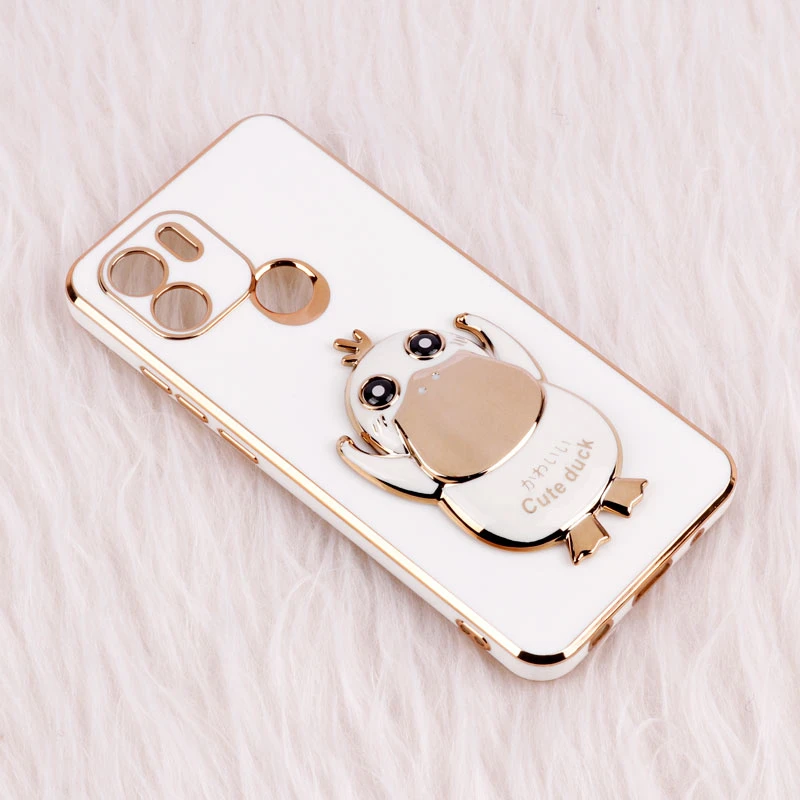 قاب My Case استند Cute Duck محافظ لنزدار Xiaomi Redmi A1 Plus