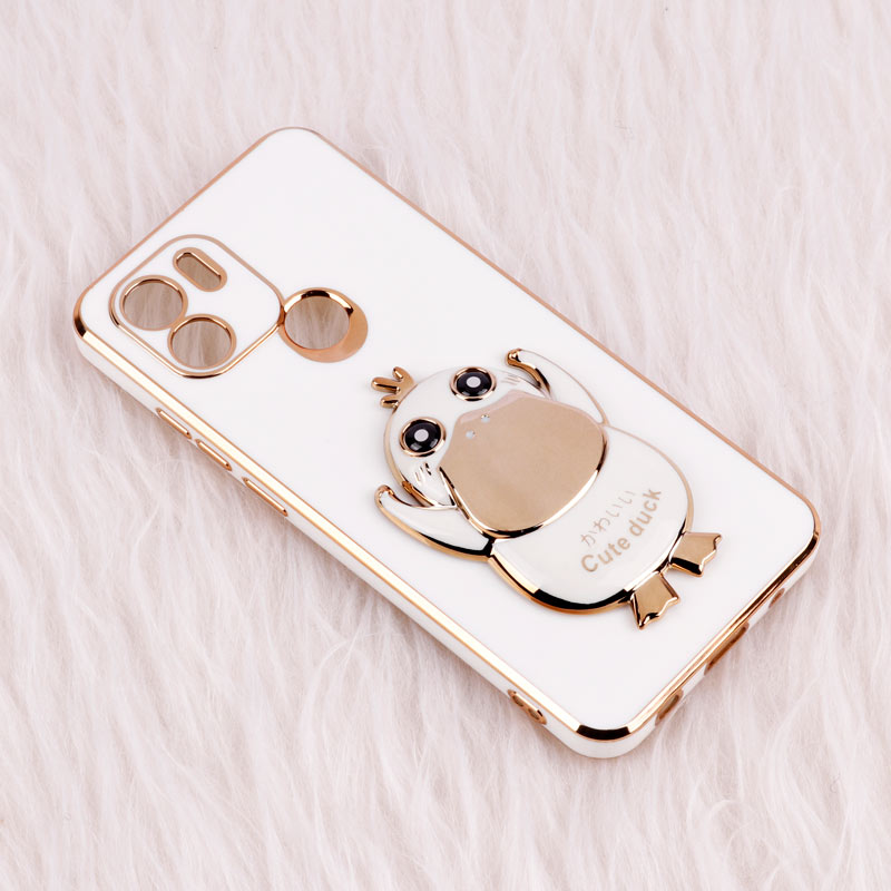 قاب My Case استند Cute Duck محافظ لنزدار Xiaomi Redmi A1 Plus