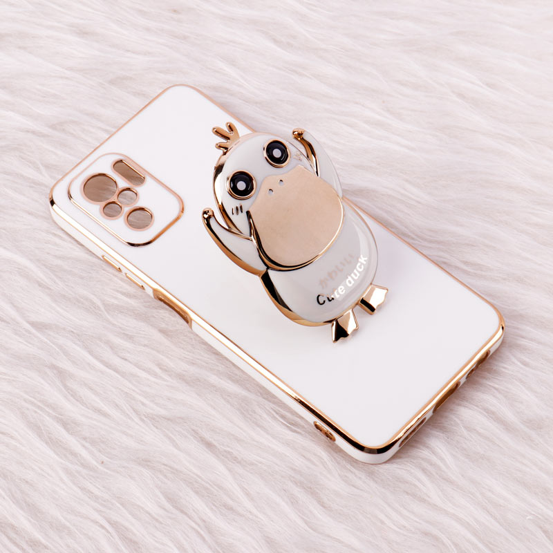 قاب My Case استند Cute Duck محافظ لنزدار Xiaomi Redmi Note 10 4G / Poco M5s
