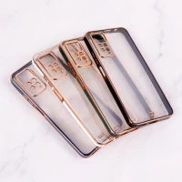 قاب Chrome دور طلایی محافظ لنزدار Xiaomi Redmi Note 11 Pro