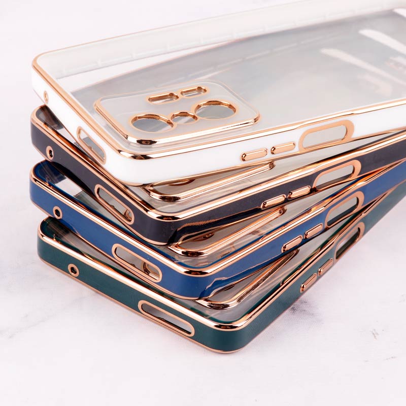 قاب Chrome دور طلایی محافظ لنزدار Xiaomi 11T Pro