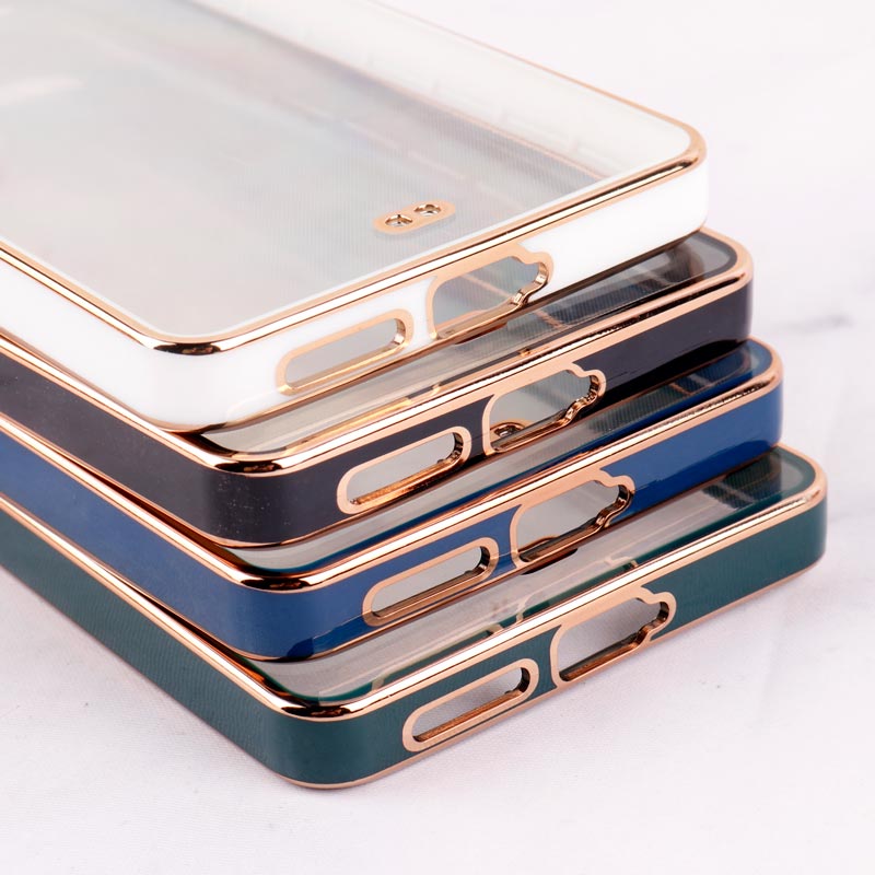 قاب Chrome دور طلایی محافظ لنزدار Xiaomi 11T Pro