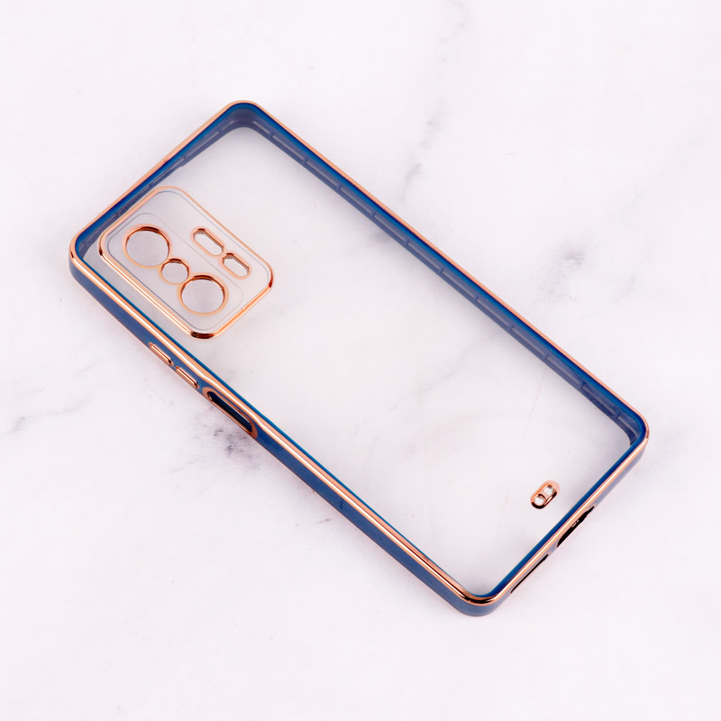 قاب Chrome دور طلایی محافظ لنزدار Xiaomi 11T Pro