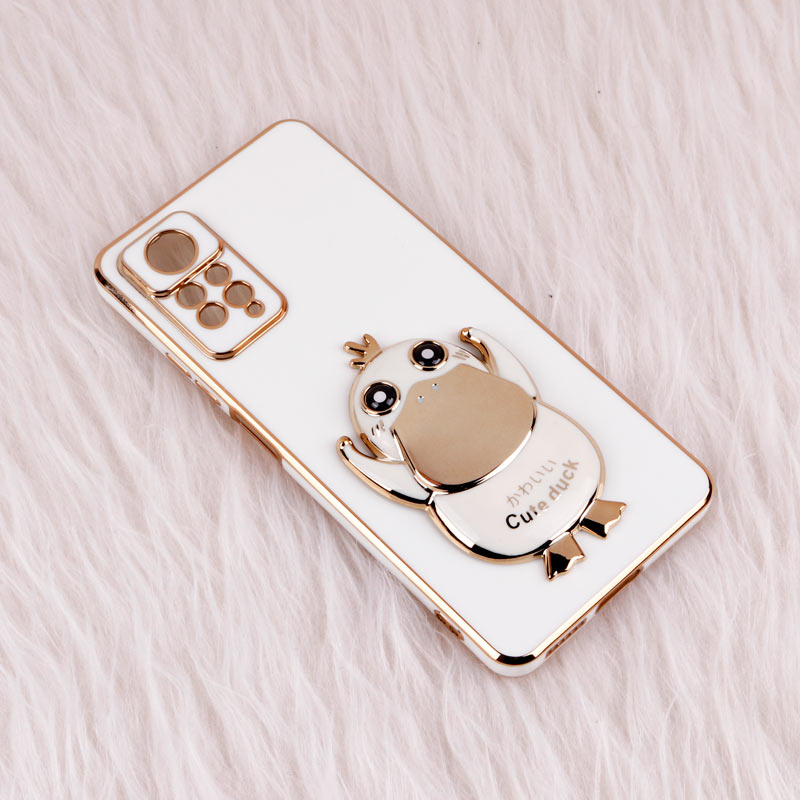 قاب My Case استند Cute Duck محافظ لنزدار Xiaomi Redmi Note 11 Pro