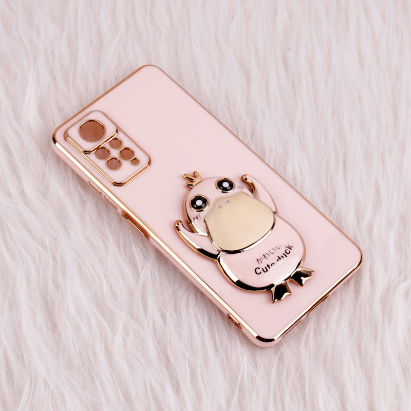 قاب My Case استند Cute Duck محافظ لنزدار Xiaomi Redmi Note 11 Pro
