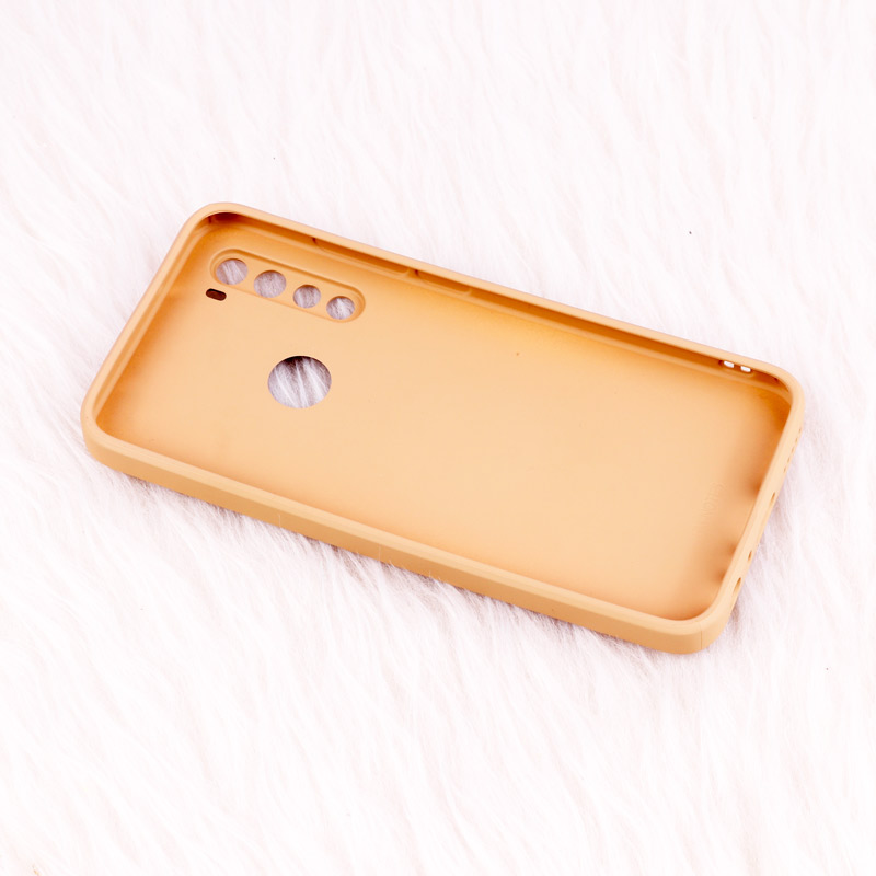 قاب ضد ضربه چرمی Astronaut محافظ لنزدار Xiaomi Redmi Note 8