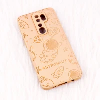قاب ضد ضربه چرمی Astronaut محافظ لنزدار Xiaomi Redmi Note 8 Pro