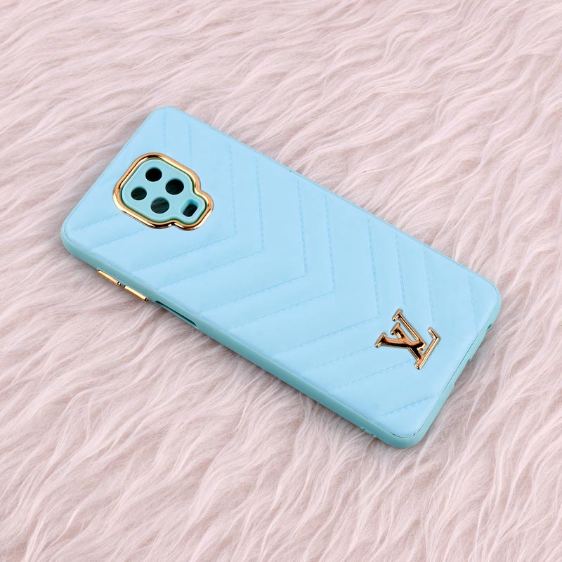 قاب پافر چرمی لوزی محافظ لنزدار Xiaomi Redmi Note 9 Pro