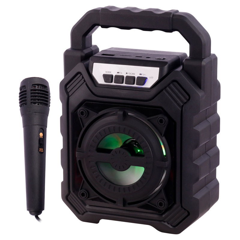 اسپیکر بلوتوثی رم و فلش خور YD-702 + میکروفون