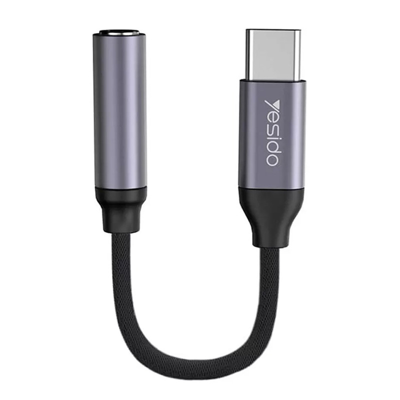 تبدیل Yesido YAU19 Type-C to AUX 12cm
