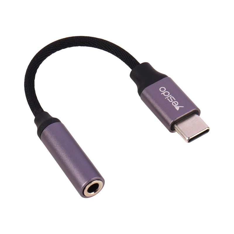 تبدیل Yesido YAU19 Type-C to AUX 12cm