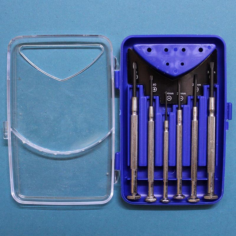 ست پیچ گوشتی ساعتی 6 عددی Yong Gong Tools LB-017M