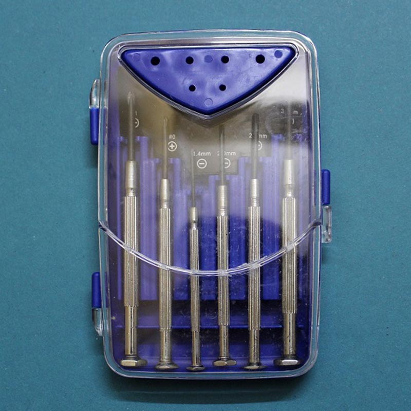 ست پیچ گوشتی ساعتی 6 عددی Yong Gong Tools LB-017M