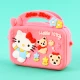 کیف هندزفری سیلیکونی بنددار چمدانی Hello Kitty