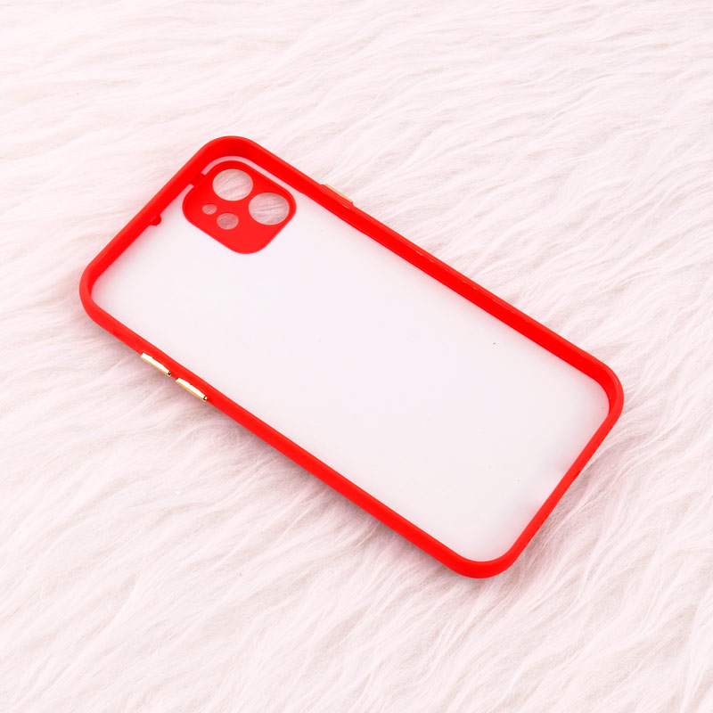 قاب پافر چرمی لوزی محافظ لنزدار iPhone 11