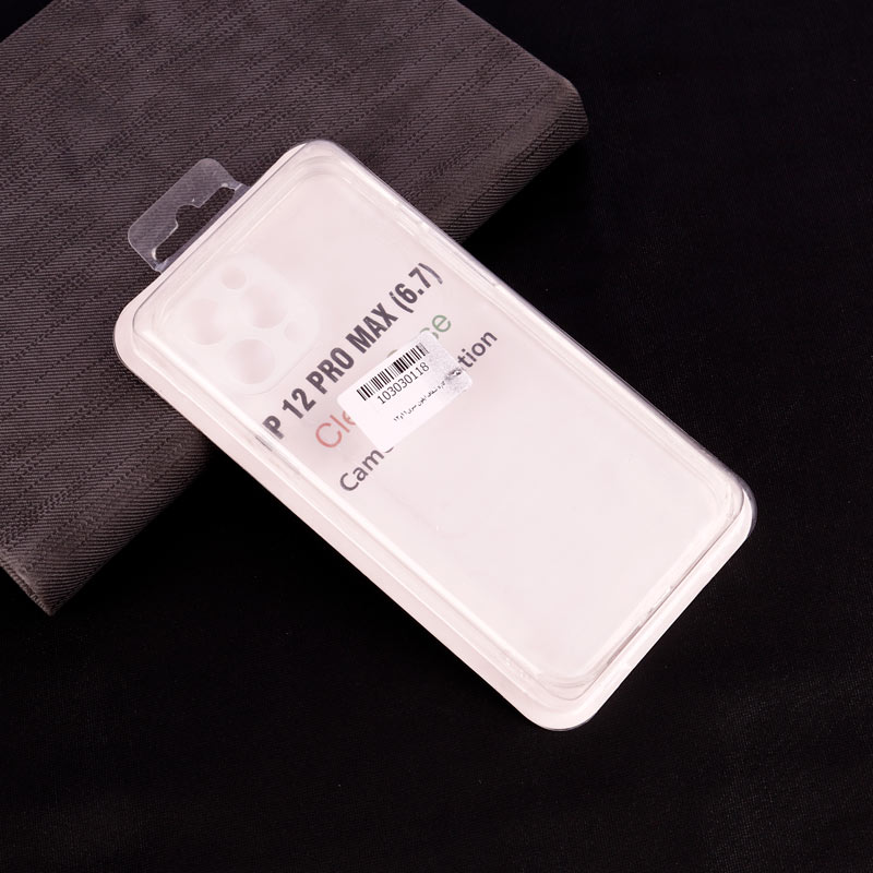 قاب ضد ضربه Clear Case محافظ لنزدار iPhone 12 Pro Max
