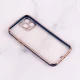 قاب Chrome دور طلایی محافظ لنزدار iPhone 12 Pro Max